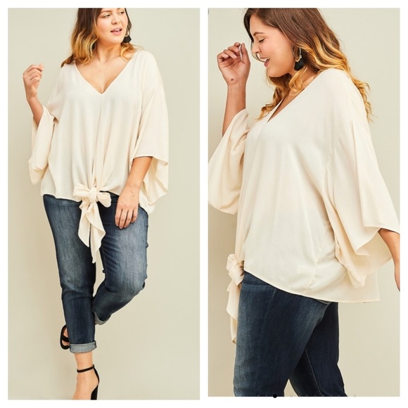 Irisheyesbtq Tops - Tasha tie front top
